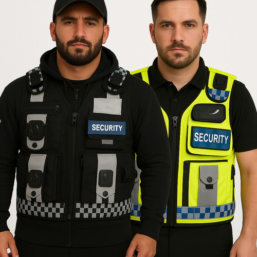 Viz security vest tactical - hi,